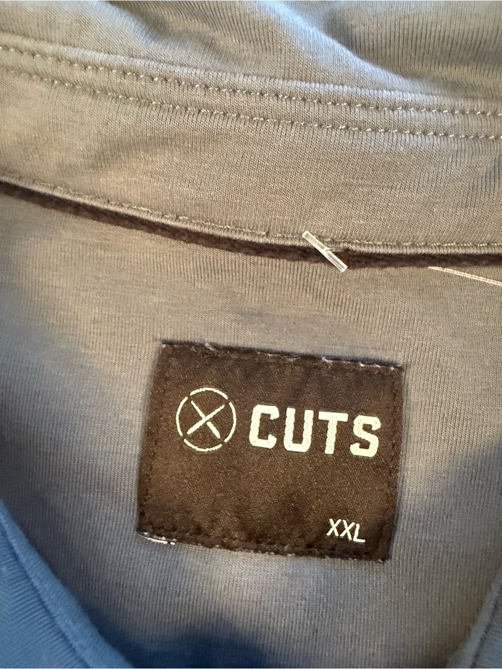 Cuts Clothing Men's Polo in grey - Picture 3 of 4